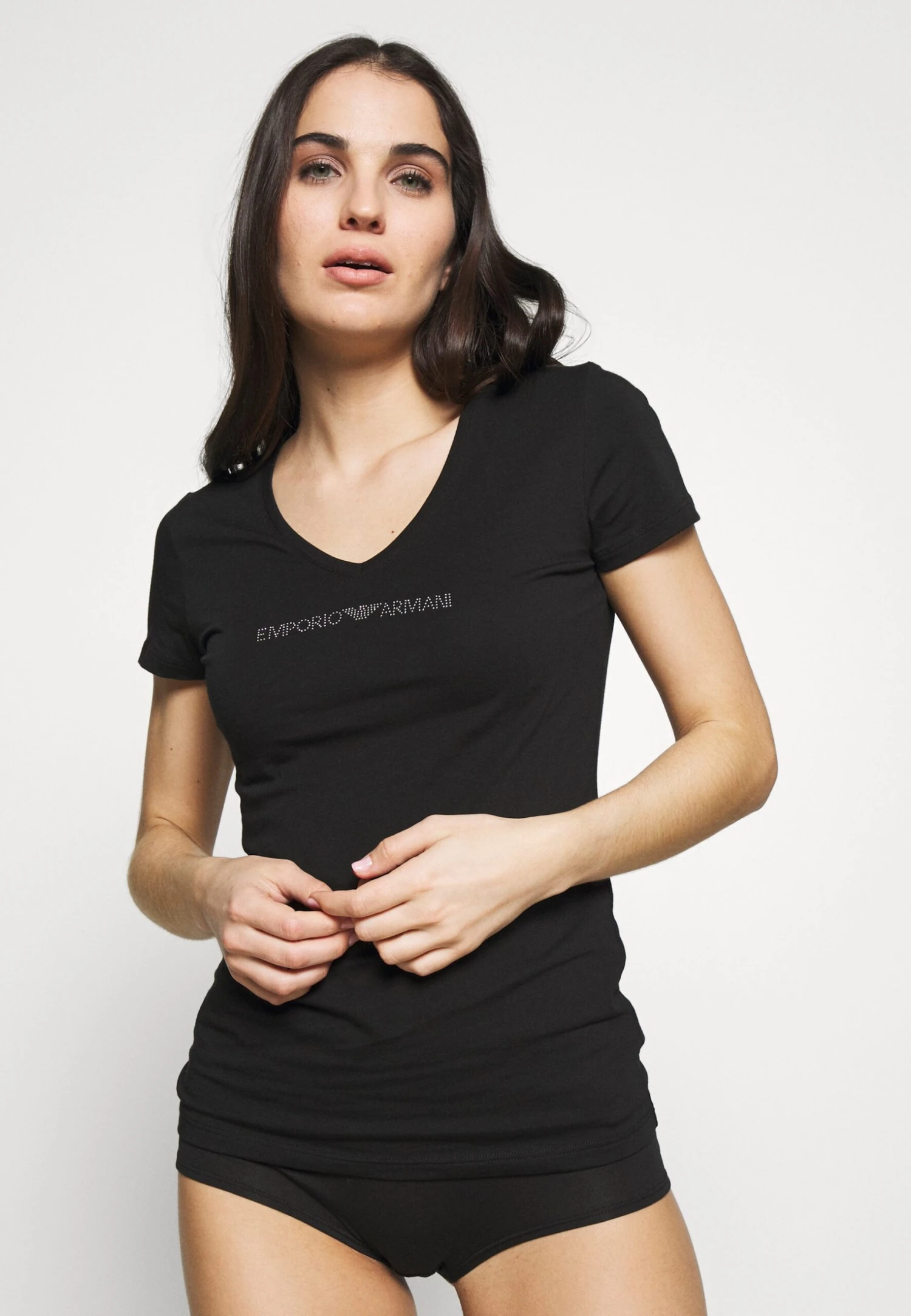 Emporio Armani Pyjama Top - Nero 4 Emporio Armani Pyjama Top - Nero - Image 2