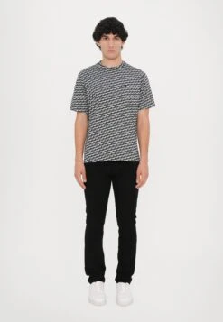 Emporio Armani Print T-shirt - White/blue -Total Wear Store d9663ae58ed94dd6853ef4de367e9aa0