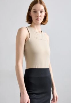 EA7 Emporio Armani Top - Cobblestone -Total Wear Store d9f98db141eb4045b5f2fe67c70879e8