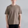 Emporio Armani Basic T-shirt - Fancy Walnut -Total Wear Store da31774e49424eaa869370d5f591a466