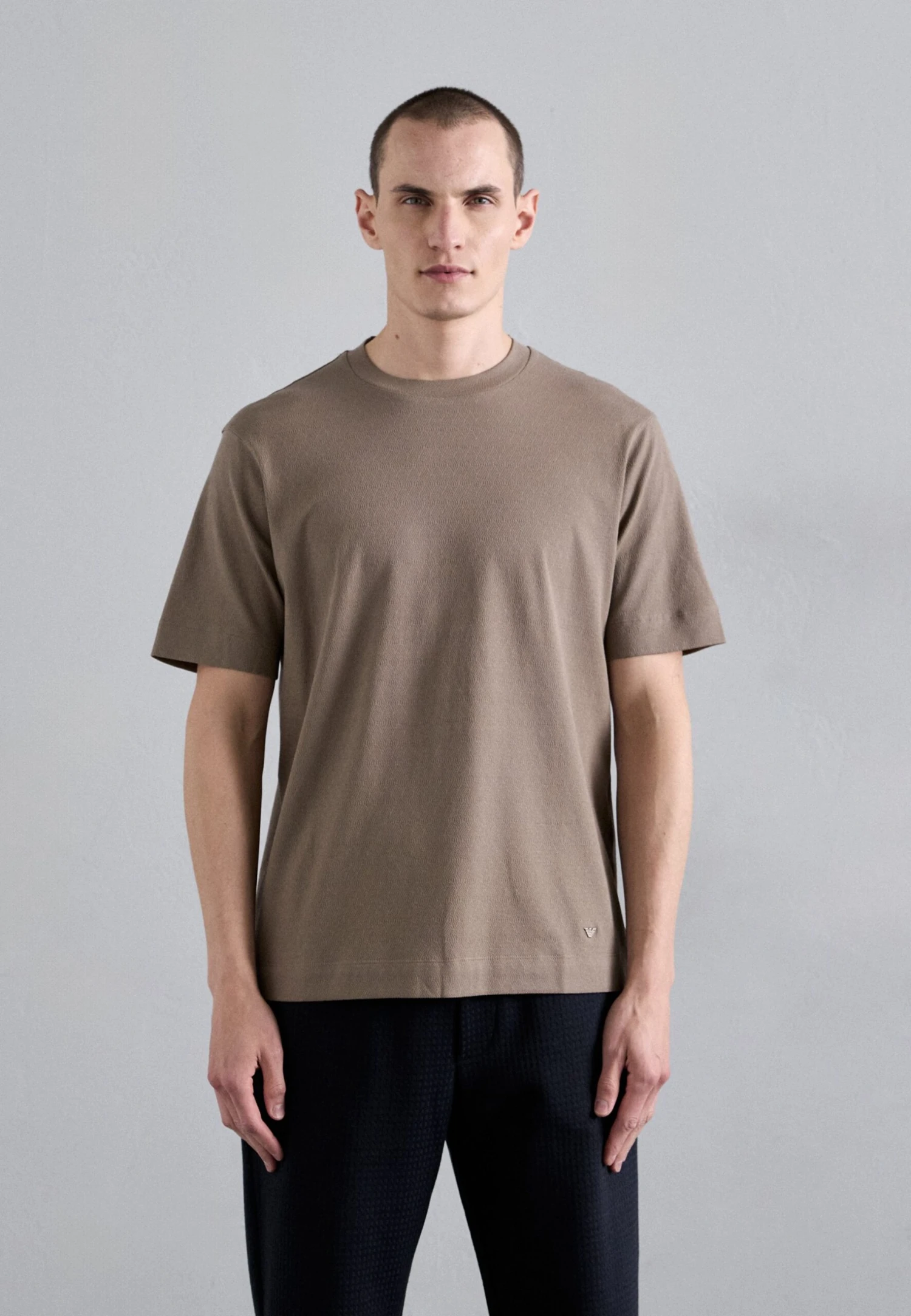 Emporio Armani Basic T-shirt - Fancy Walnut 3 Emporio Armani Basic T-shirt - Fancy Walnut
