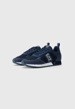 EA7 Emporio Armani UNISEX - Trainers - Navy/white -Total Wear Store da9cf556f1e844fb8c27c7371b739f53