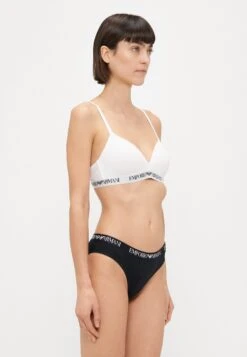 Emporio Armani PADDED TRIANGLE BRA - Triangle Bra - White -Total Wear Store dafb9e19c19f4281aa8eb52aab83c3d7