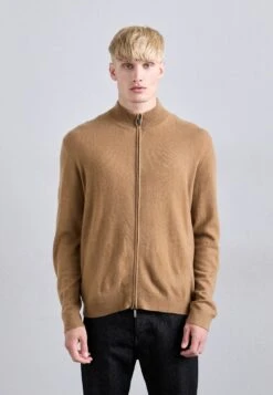 Emporio Armani CARDIGAN - Cardigan - Toasted Coconut