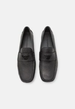 Emporio Armani Driver Zinos - Slip-Ons - Black -Total Wear Store db7934490f104b31953bb6223b6011d2
