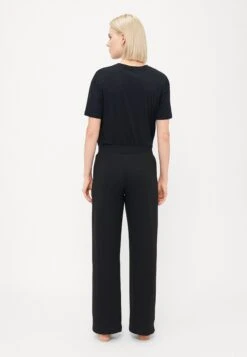 Emporio Armani LOOSE FIT TROUSERS - Pyjama Bottoms - Black -Total Wear Store dbe9253236904f14b15253d5f56c76b9