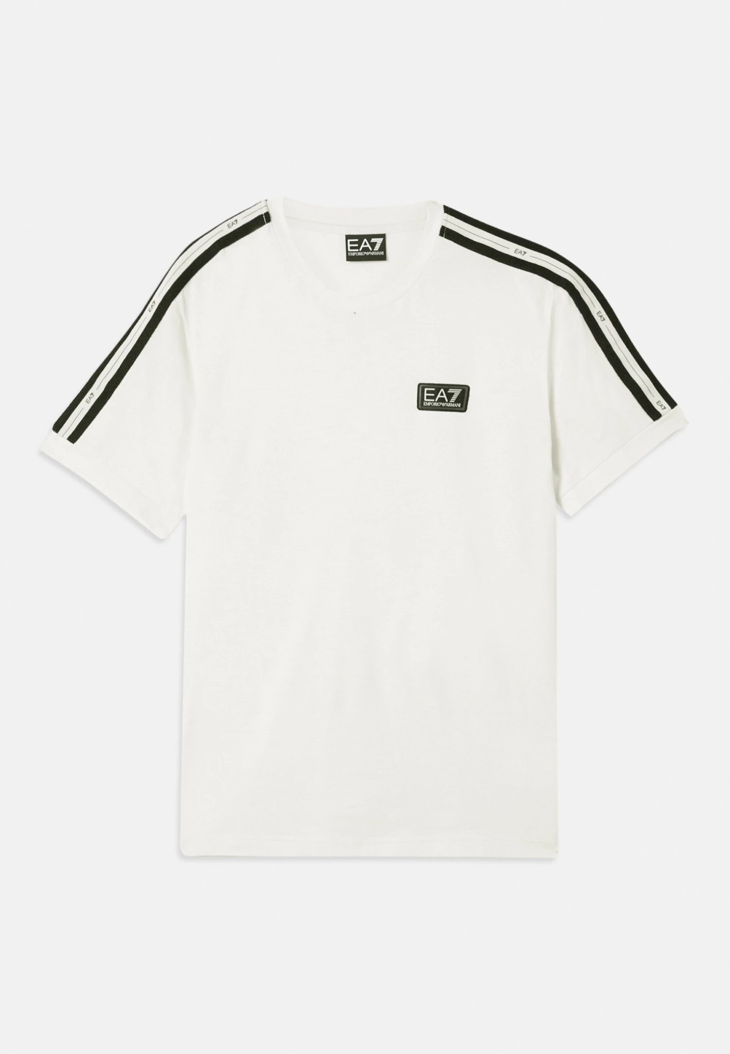 EA7 Emporio Armani LOGO SERIES TAPE TEE - Print T-shirt - Vanilla Ice 8 EA7 Emporio Armani LOGO SERIES TAPE TEE - Print T-shirt - Vanilla Ice - Image 6