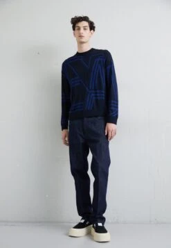 Emporio Armani Jumper - Navy -Total Wear Store dcb7fd0599ee493288ea95784eec43d6