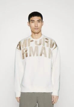 Emporio Armani Sweatshirt - Bianco Scritta