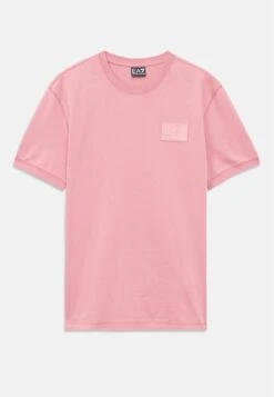 EA7 Emporio Armani TRAIN CORE TEE UNISEX - Basic T-shirt - Dusty Rose -Total Wear Store dd14355a60b541819908a2e9d8830c0e