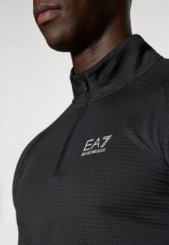 EA7 Emporio Armani JUMPER - Long Sleeved Top - Black -Total Wear Store dd36a2f1baaa43c7a232fc47278f9d55