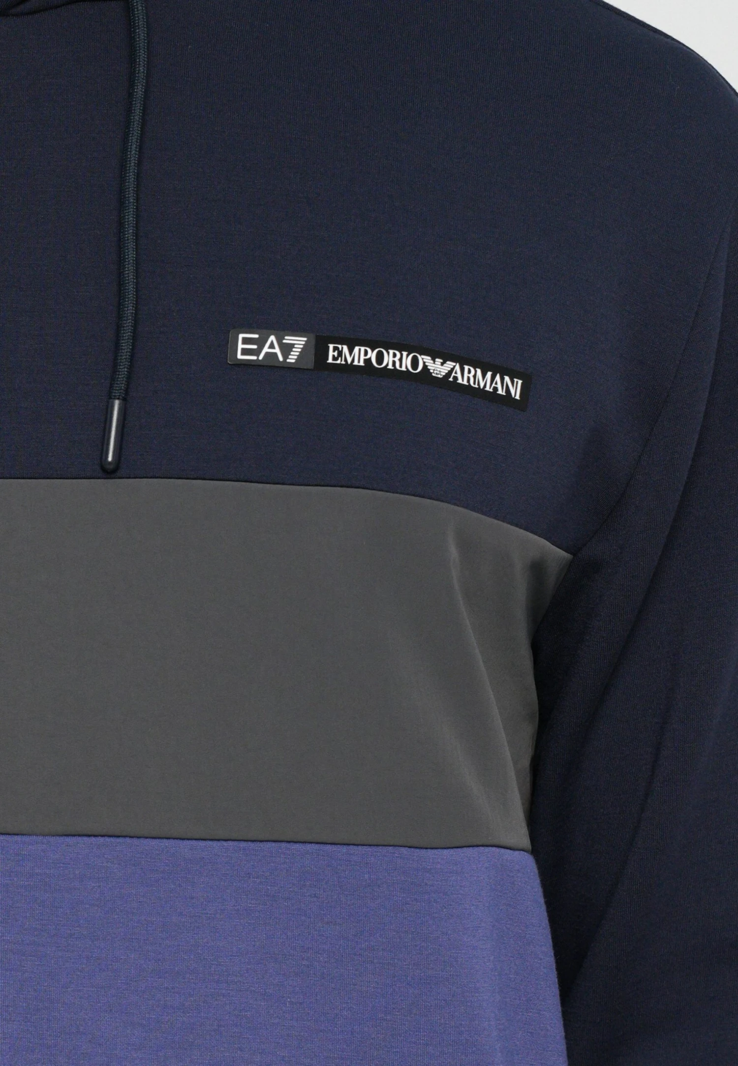 EA7 Emporio Armani TRAIN ATHLETIC - Hoodie - Blue 9 EA7 Emporio Armani TRAIN ATHLETIC - Hoodie - Blue - Image 7