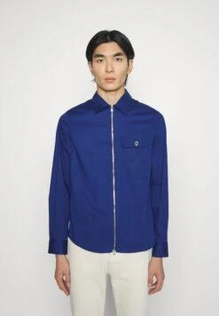 Emporio Armani Shirt - Summer Jacket - Blu Faro