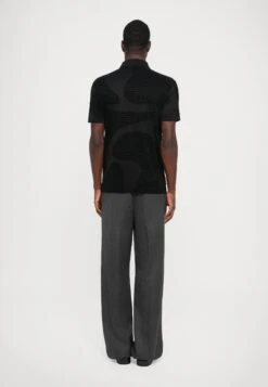 Emporio Armani Polo Shirt - Black Fancy -Total Wear Store dddf75182f044f3d81299a16d27bc131