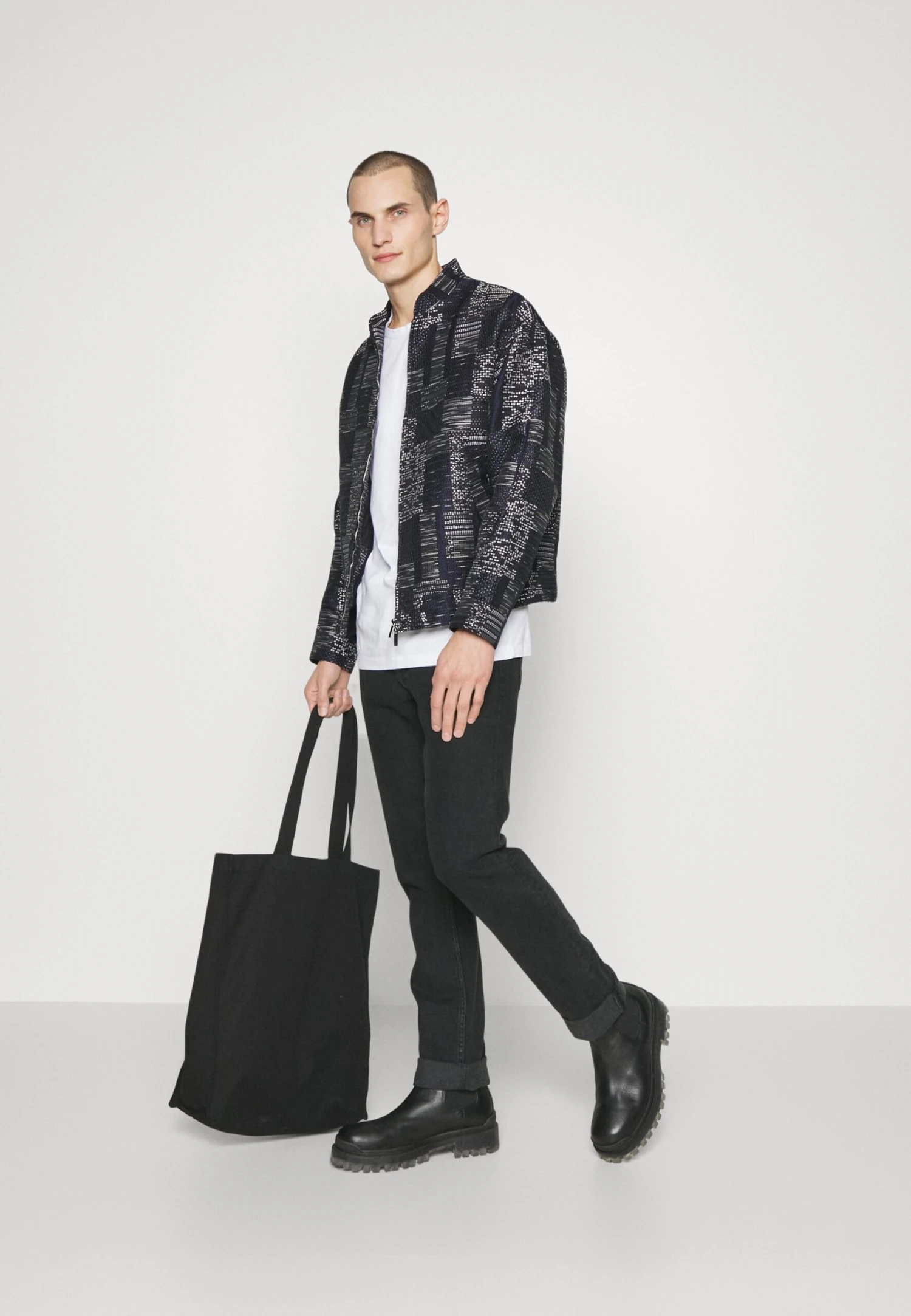 Emporio Armani Blouson - Summer Jacket - Blu 4 Emporio Armani Blouson - Summer Jacket - Blu - Image 2