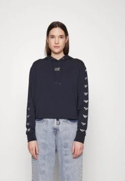 EA7 Emporio Armani Sweatshirt - Navy/Silver