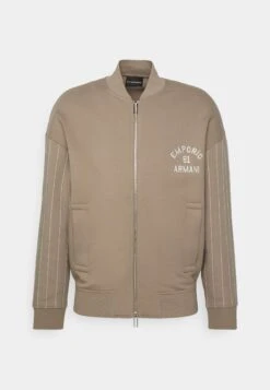 Emporio Armani Zip-Up Sweatshirt - Incenso -Total Wear Store de55ca165661452dab28507b2d58e2b5