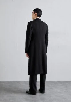 Emporio Armani COAT - Classic Coat - Black Beauty -Total Wear Store de711602ab4442c1a5cadd3e9fedad47