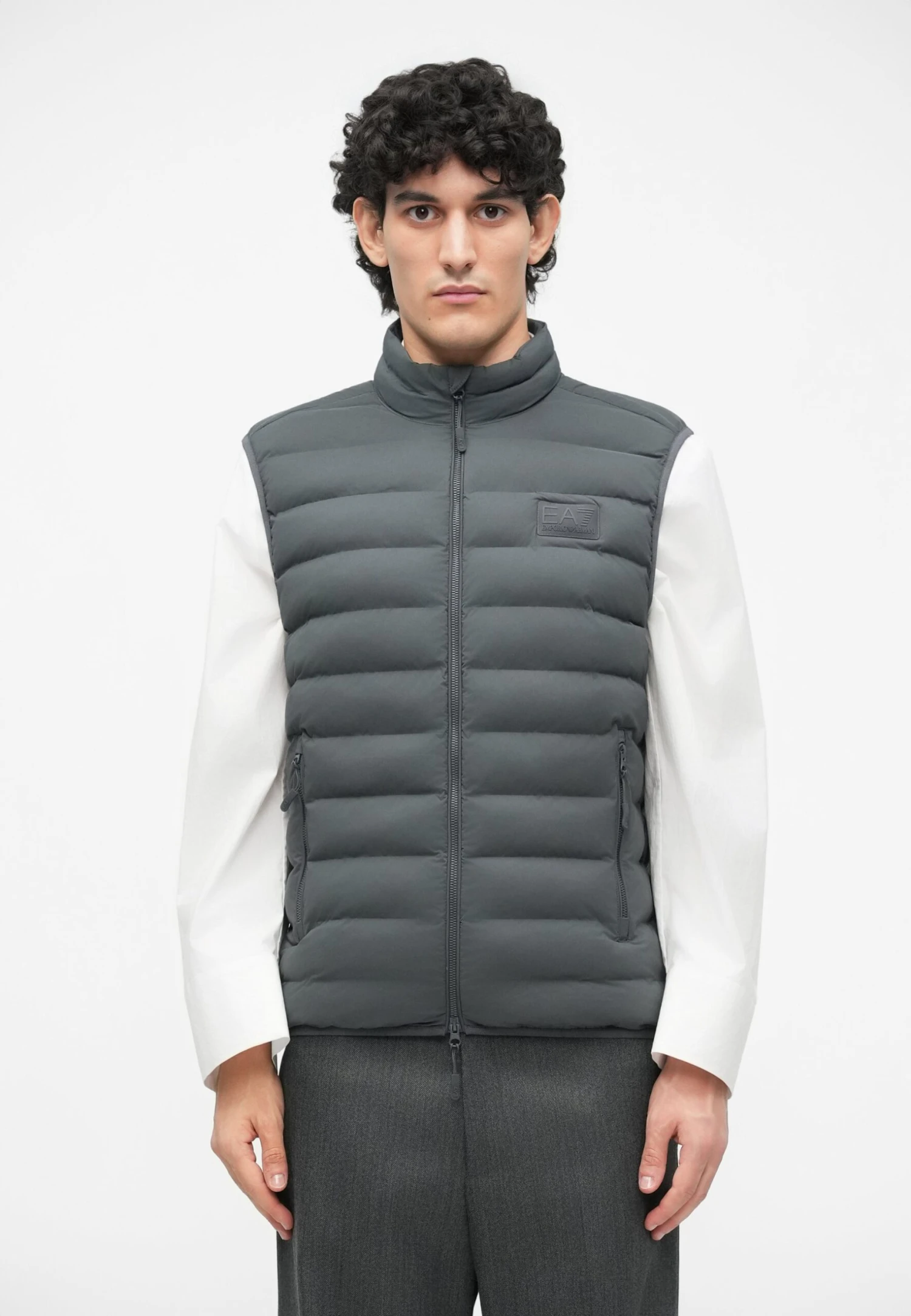 EA7 Emporio Armani MOUNTAIN - Waistcoat - Asphalt 3 EA7 Emporio Armani MOUNTAIN - Waistcoat - Asphalt