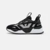 EA7 Emporio Armani Ace Runner Unisex - Trainers - Black/Silver -Total Wear Store df8a75e63e8e434e8b9b767f6ce4f36a