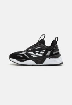 EA7 Emporio Armani Ace Runner Unisex - Trainers - Black/Silver