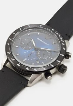 Emporio Armani Chronograph Watch - Silver-Coloured -Total Wear Store dfc054450aca4d9dbc87efbb075d84ed