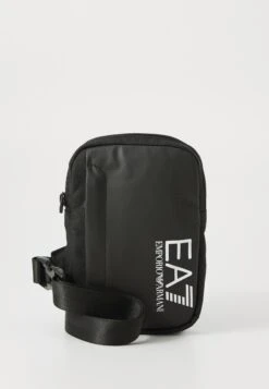 EA7 Emporio Armani TRAIN CORE U MINI POUCH BAG UNISEX - Cross Body Bag - Black Beauty