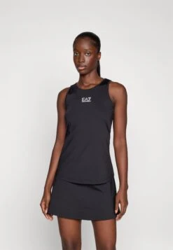 EA7 Emporio Armani TENNIS PRO CLASSIC TANK - Top - Black Beauty