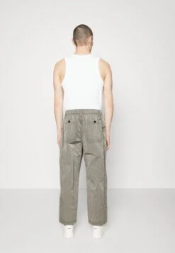 Emporio Armani Trouser - Trousers - Greige -Total Wear Store e06e1f52316449478b61427e5177f7fc