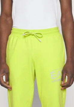EA7 Emporio Armani Trouser - Tracksuit Bottoms - Sunny Lime -Total Wear Store e0df7cf3fe7949318a28c13e8182d148