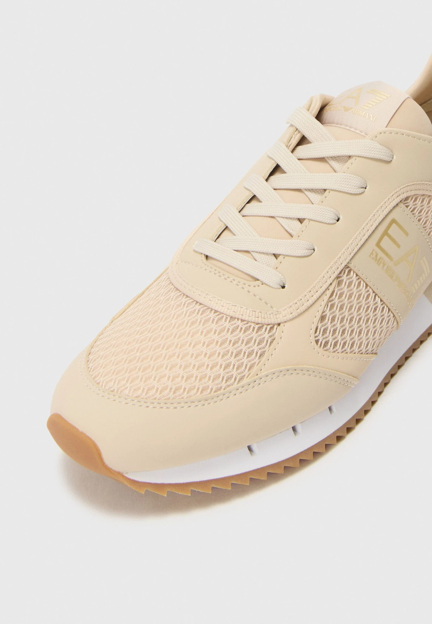 EA7 Emporio Armani UNISEX - Trainers - Cement/gold-coloured/honey 8 EA7 Emporio Armani UNISEX - Trainers - Cement/gold-coloured/honey - Image 6