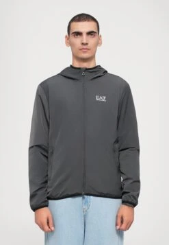 EA7 Emporio Armani TRAIN CORE JACKET - Light Jacket - Asphalt