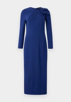 Emporio Armani DRESS - Jersey Dress - Royal Blue -Total Wear Store e191f51d09c8438280b9135df8214bf3