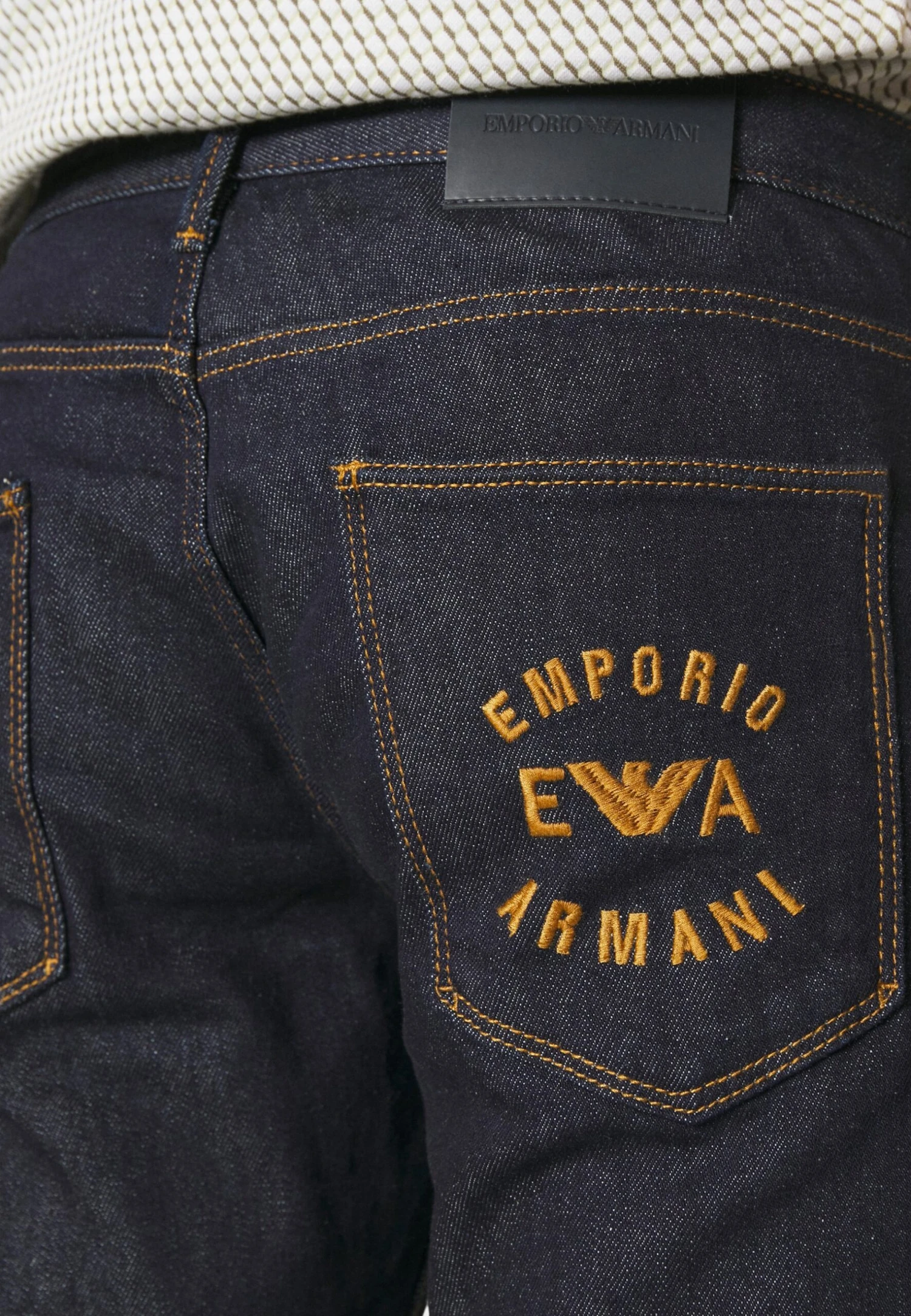 Emporio Armani Pockets Pant - Slim Fit Jeans - Dark Blue 7 Emporio Armani Pockets Pant - Slim Fit Jeans - Dark Blue - Image 5