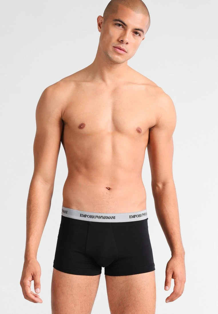 Emporio Armani Stretch Trunk 3 Pack - Pants - Nero 4 Emporio Armani Stretch Trunk 3 Pack - Pants - Nero - Image 2