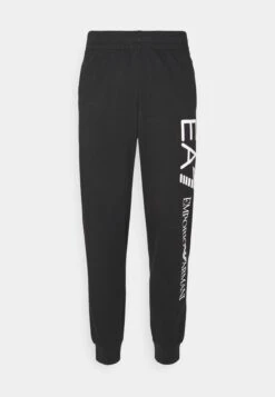 EA7 Emporio Armani Trouser - Tracksuit Bottoms - Black/White -Total Wear Store e21f1f85360f436787def6e8c10d99ed