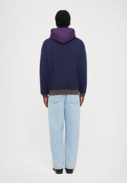 EA7 Emporio Armani TRAIN HOODIE REVERSIBLE UNISEX - Sweatshirt - Evening Blue -Total Wear Store e2405e87252a41a283a3cf68edc1b37b