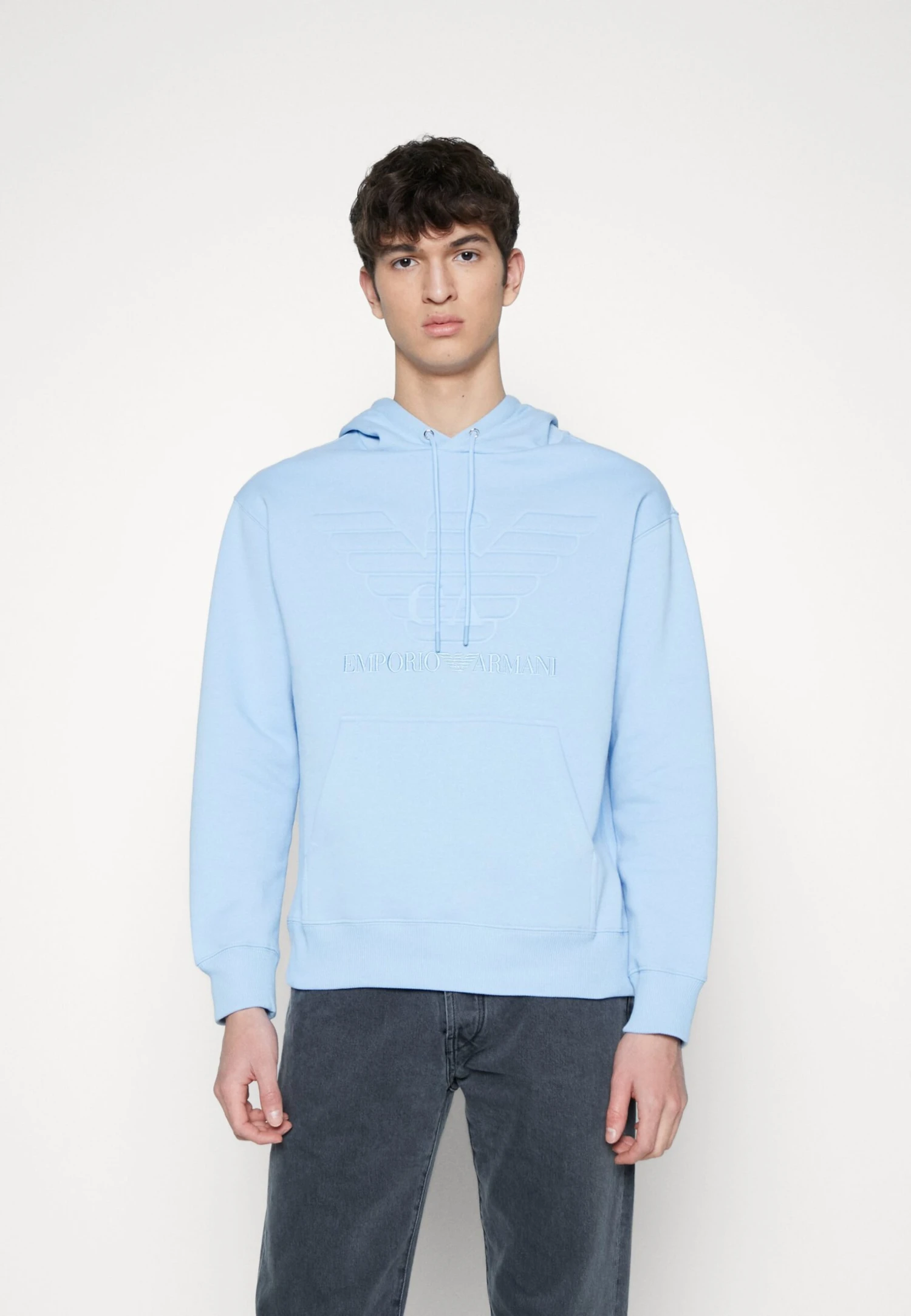 Emporio Armani Sweatshirt - Azzurro Cele 3 Emporio Armani Sweatshirt - Azzurro Cele