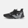 EA7 Emporio Armani Crusher Distance Eagle Unisex - Trainers - Triple Black/Silver -Total Wear Store e28206dc6e1841b5918813aa0fcca5a8