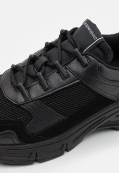 Emporio Armani Trainers - Full Black -Total Wear Store e28db737422d4503a1dffb3d55c80449