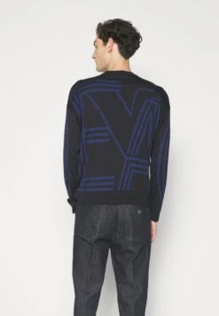 Emporio Armani Jumper - Navy -Total Wear Store e2e1237538e14ed6b8a107ee052e6b72