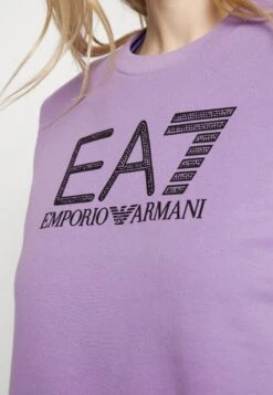 EA7 Emporio Armani Sweatshirt - Purple -Total Wear Store e30cfc9c998c48acbc7a061ded94c9e5
