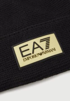 EA7 Emporio Armani MOUNTAIN BEANIE UNISEX - Beanie - Black -Total Wear Store e31fb1d3d0564d52b4ef9e342a0578f1
