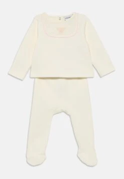 Emporio Armani SET NEONATO UNISEX - Trousers - Butter/pink