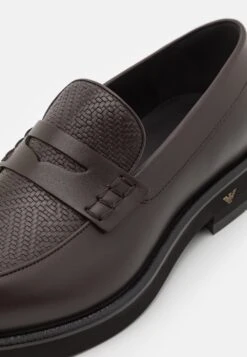 Emporio Armani Savile Row - Slip-Ons - Dark Brown -Total Wear Store e354b619413c4c0fbd3c750dd9e9cd73