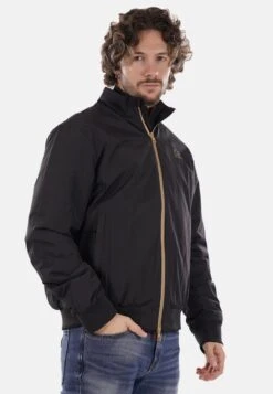 EA7 Emporio Armani Winter Jacket - Schwarz Gold -Total Wear Store e44fac99b9aa4e69b7242138b325e867