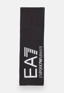 EA7 Emporio Armani UNISEX - Scarf - Armani Blue/white -Total Wear Store e45494c9e32a43e5bedac1005a58cb9c