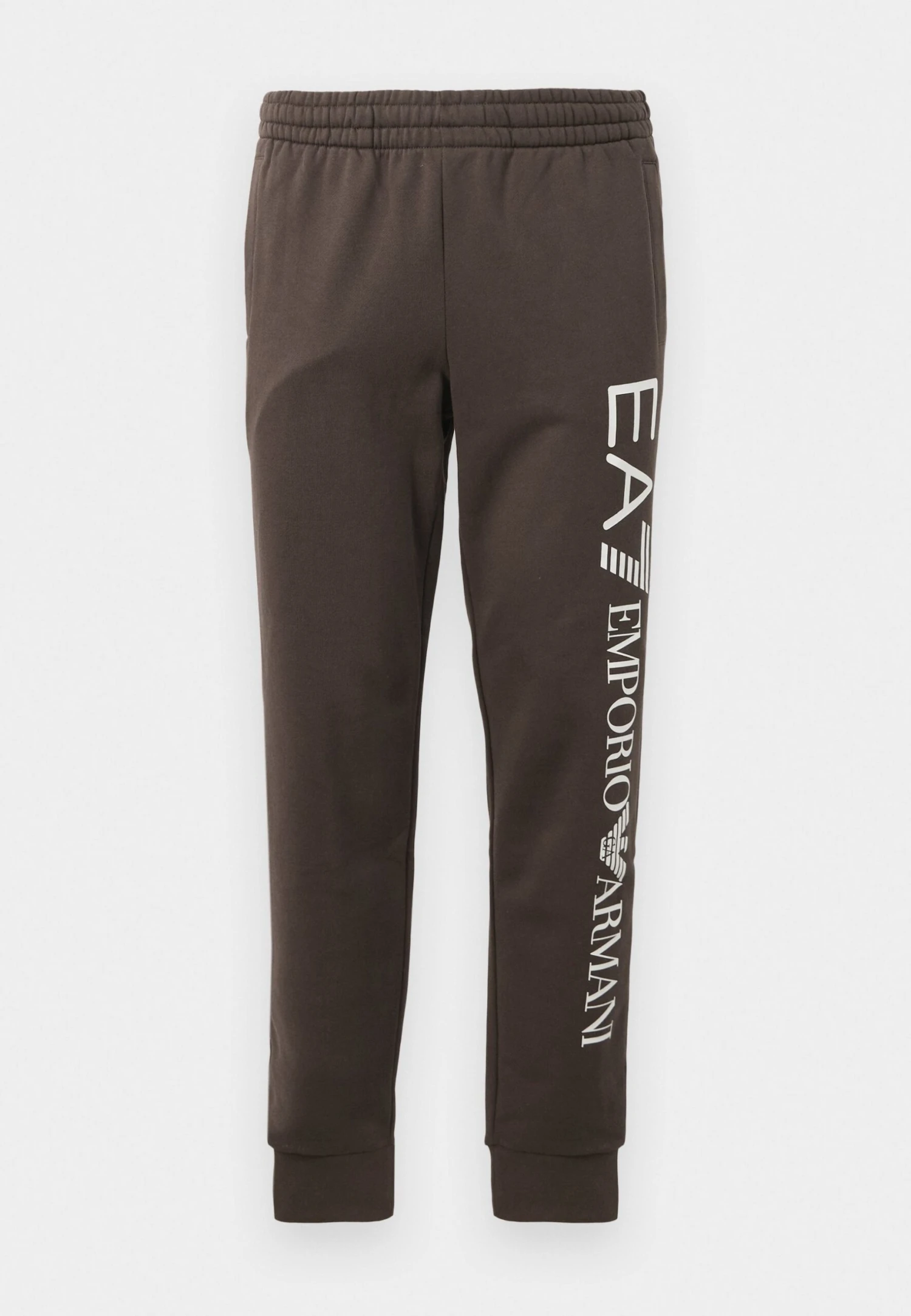 EA7 Emporio Armani TRAIN LOGO SERIES PANTS - Tracksuit Bottoms - Chocolate Brown 8 EA7 Emporio Armani TRAIN LOGO SERIES PANTS - Tracksuit Bottoms - Chocolate Brown - Image 6