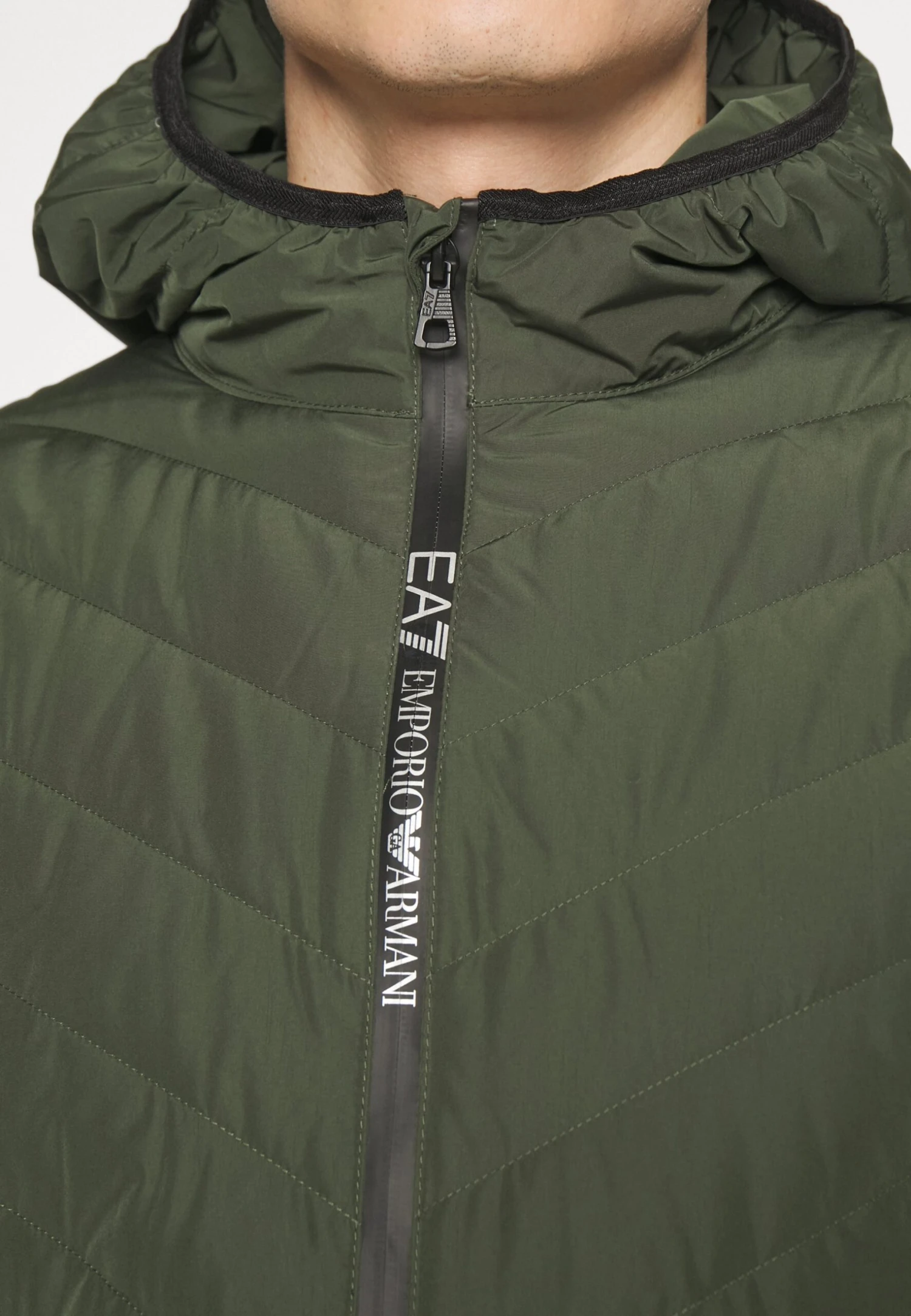 EA7 Emporio Armani Jacket - Down Jacket - Verde Scuro 8 EA7 Emporio Armani Jacket - Down Jacket - Verde Scuro - Image 6