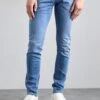 Emporio Armani 5 POCKETS PANT - Slim Fit Jeans - Light Blue Denim 0943 -Total Wear Store e4d63da8a3584a24abd040e9a0c0bb43